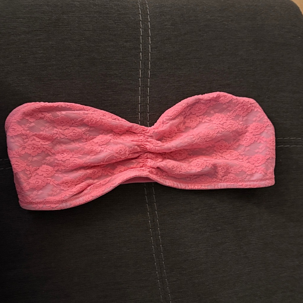 Victoria's Secret Pink Lace Bandeau